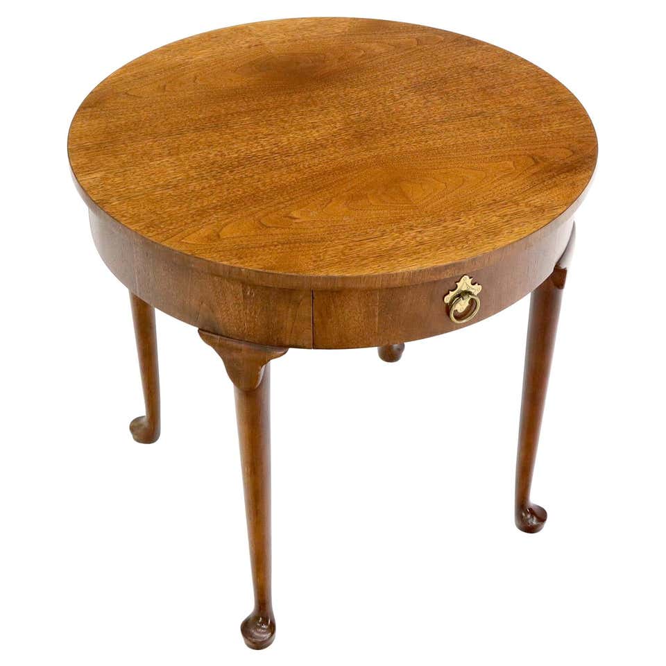 Triangular side/ end table by Baker at 1stDibs