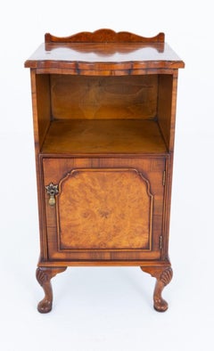Queen Anne Bedside Chest Walnut Nightstand Revival