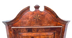 Burr Walnut Ealry 18th Century Hanging Corner Cupboard
