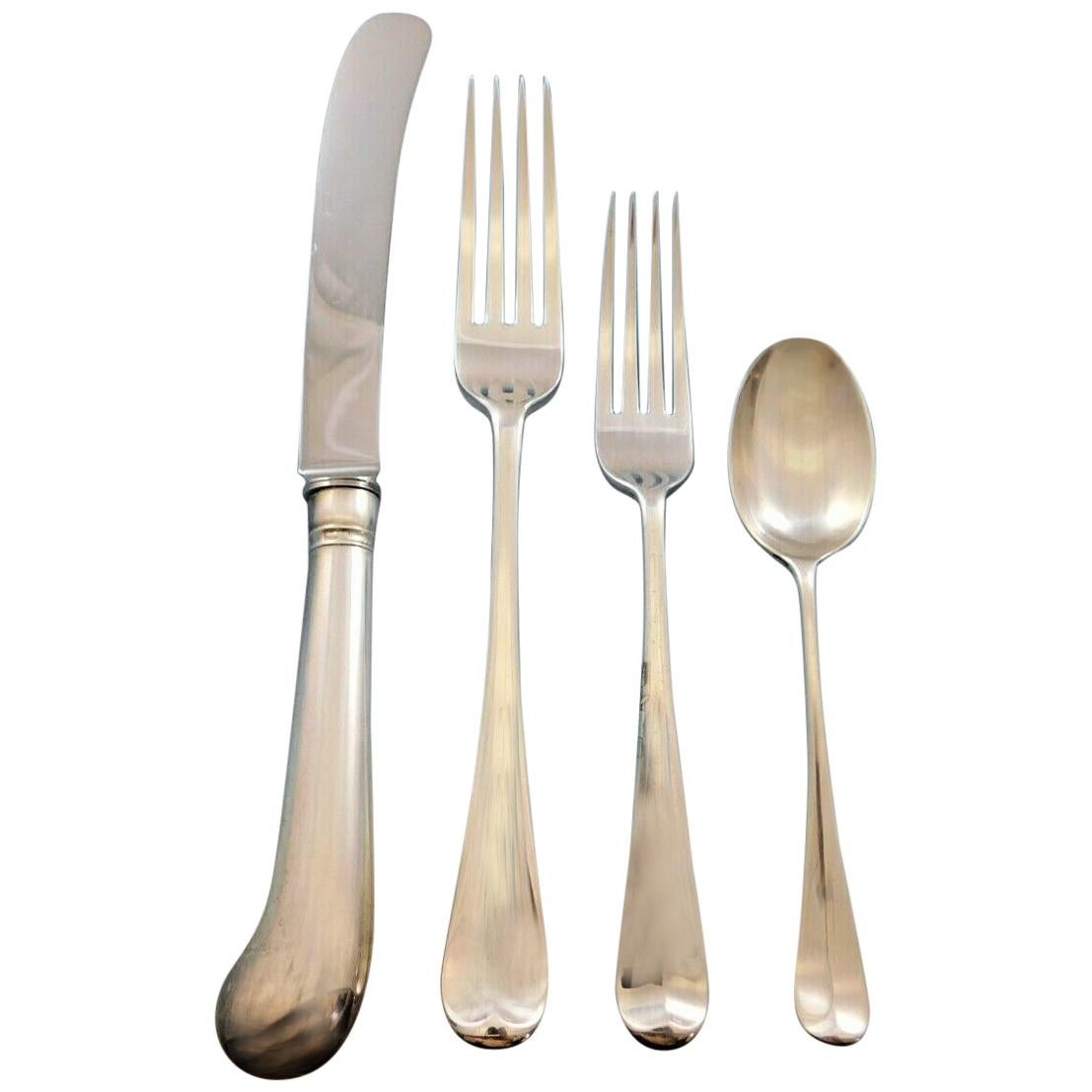 Queen Anne by CJ Vander Sterling Silver Flatware Set 8 Service 32 Pieces Dinner