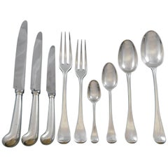 Queen Anne by Robert Welch Sterling Silver Flatware Set Service 86 Pcs English