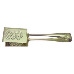 Queen Anne by Tiffany Sterling Asparagus Serving Tong Pierced 1 Side
