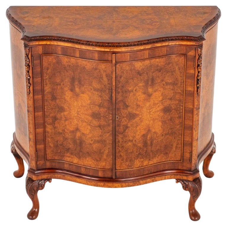 Queen Anne Burr Walnut For Sale at 1stDibs
