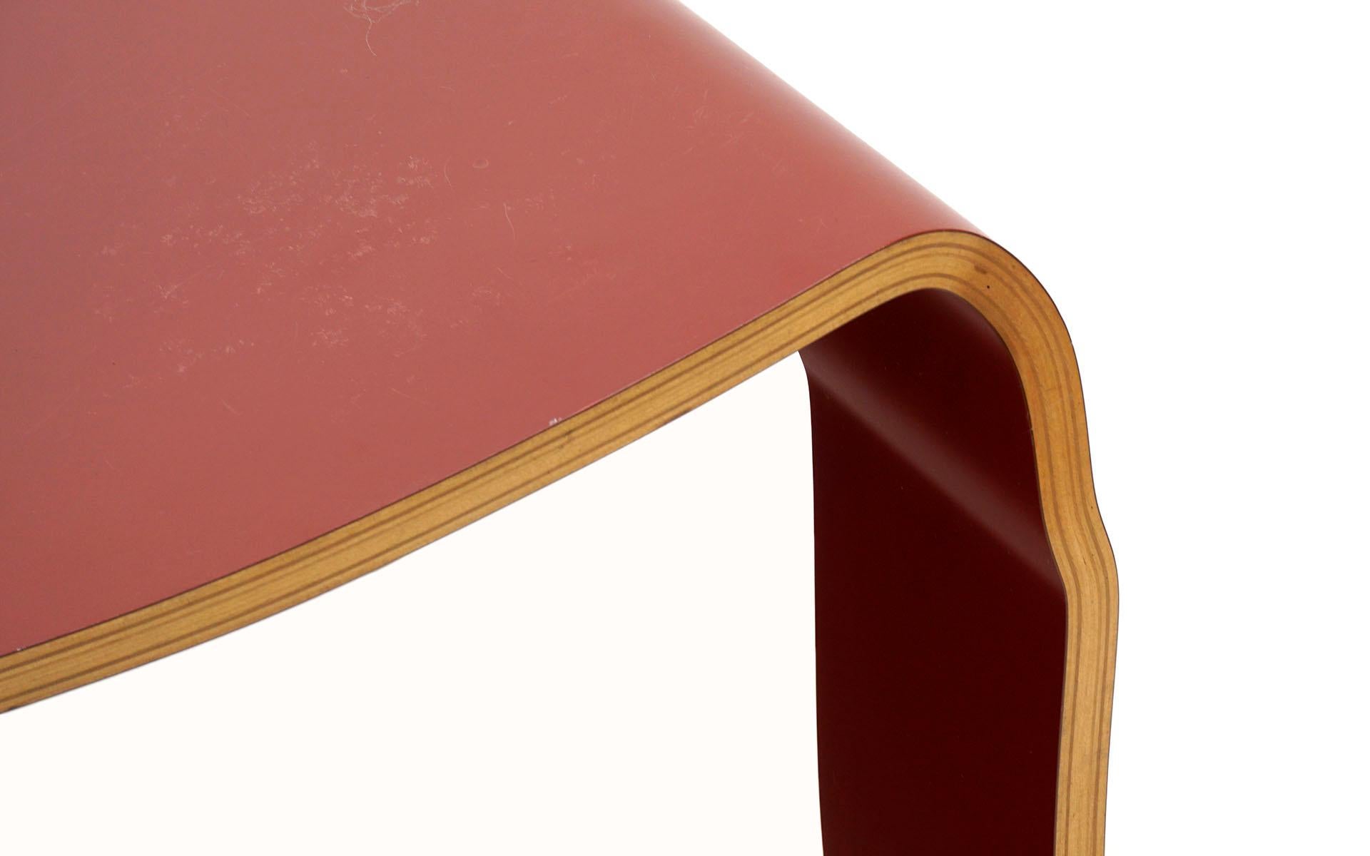 Late 20th Century Queen Anne Chair in Red by Robert Venturi for Knoll