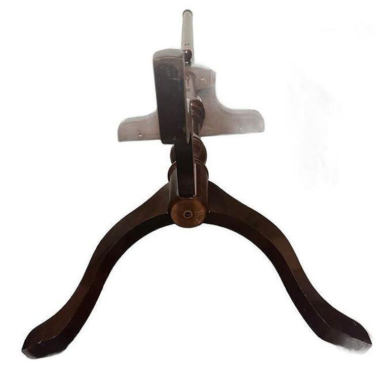 Ciliegio Cavalletto da esposizione per Gallery Art in legno di ciliegio Queen Anne con gambe a cabriola