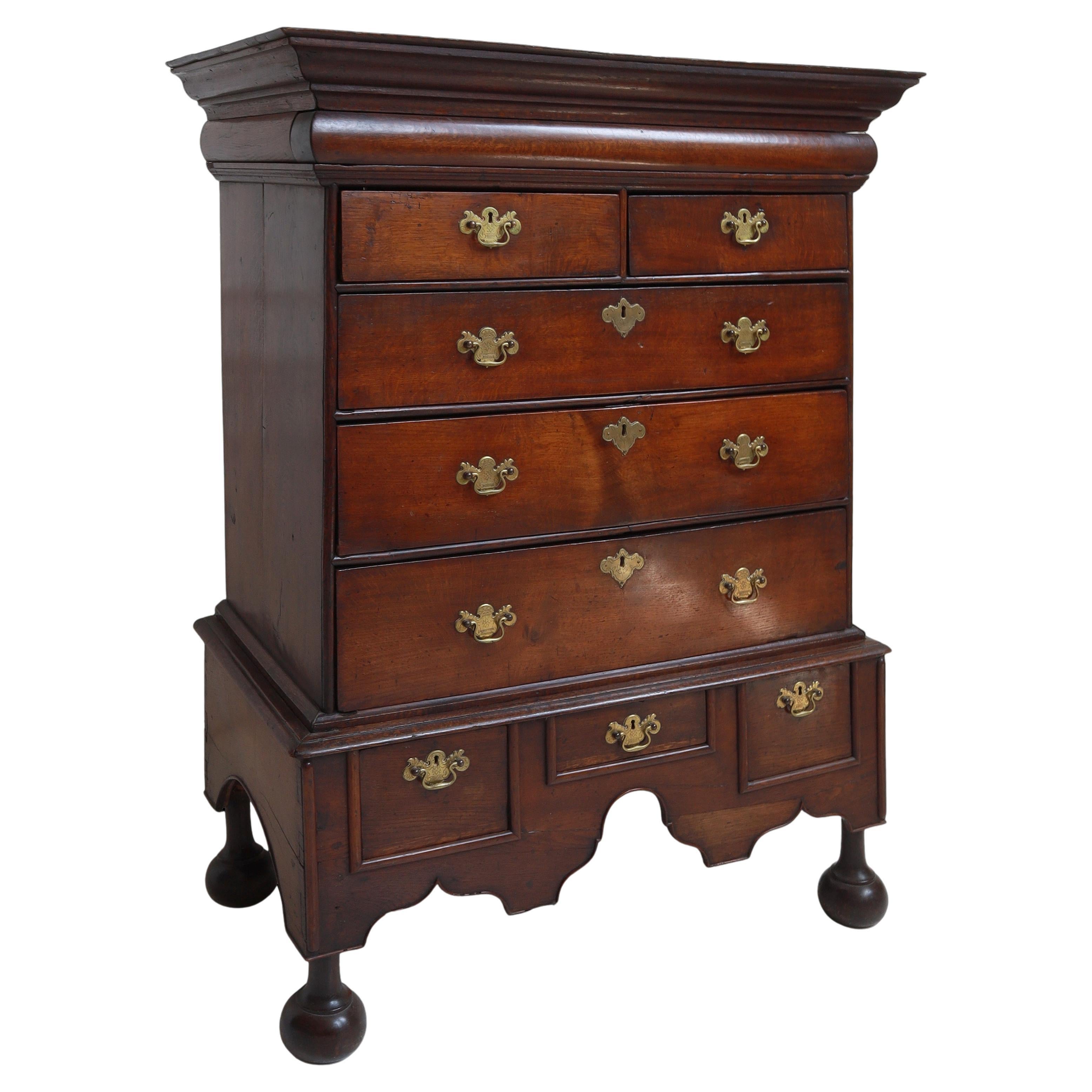 Queen Anne Chest on Stand For Sale