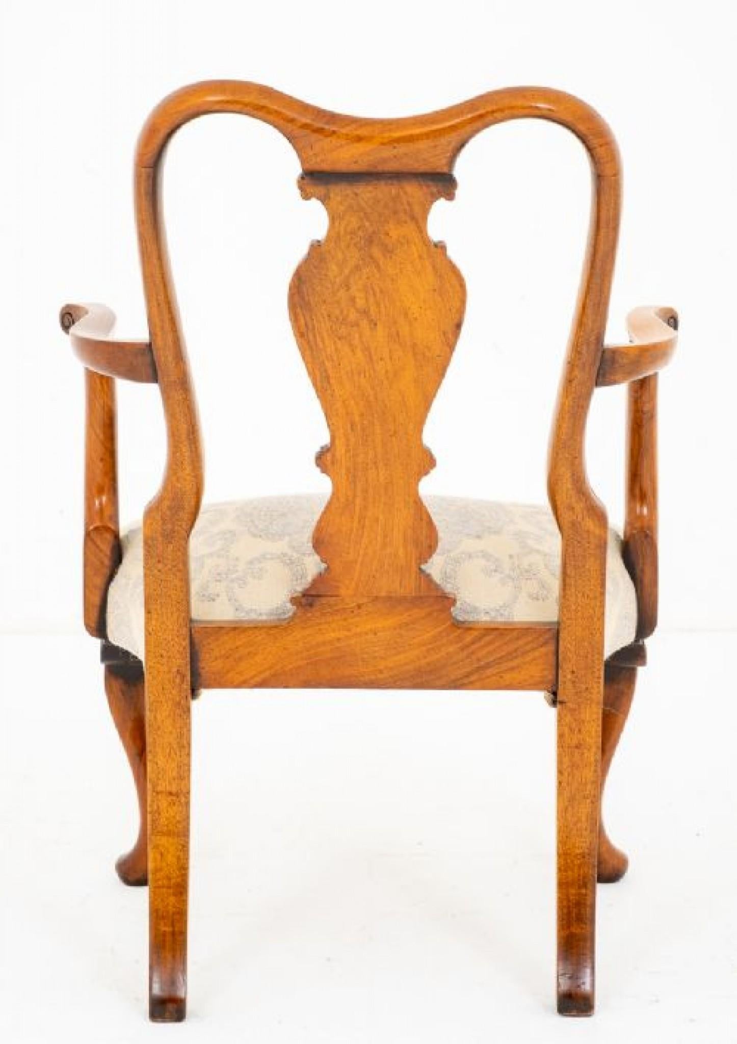 Sedia Child & Child Queen Anne in noce in vendita 3