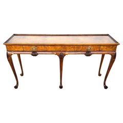Used Queen Anne Console Sofa Table by Baker Furniture