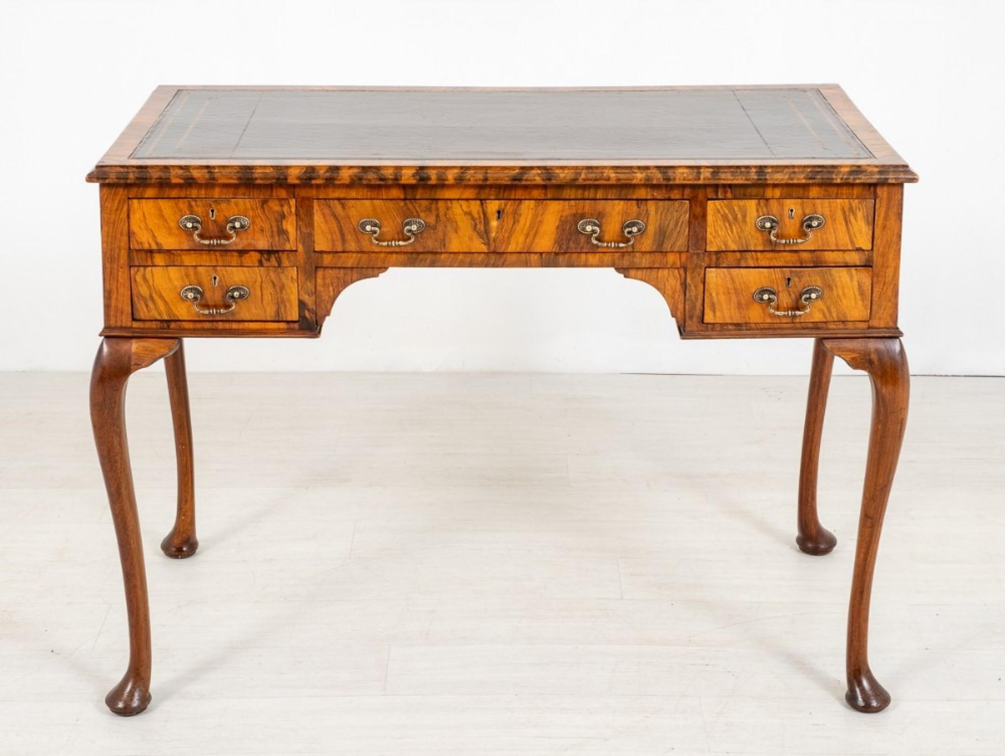 Queen Anne Desk Writing Table 5