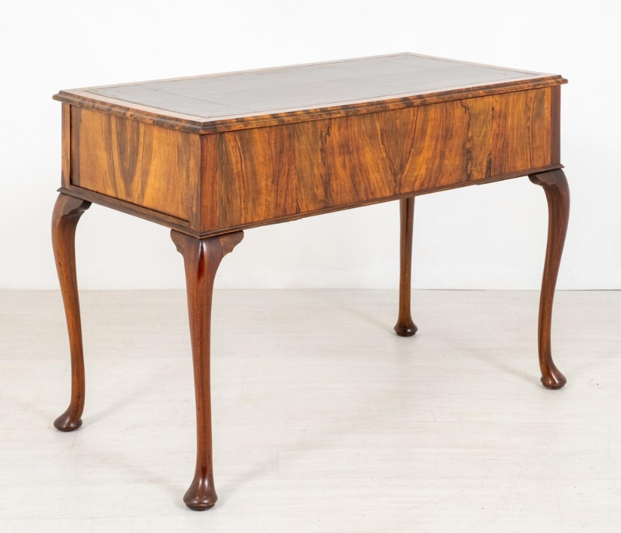 Early 20th Century Queen Anne Desk Writing Table