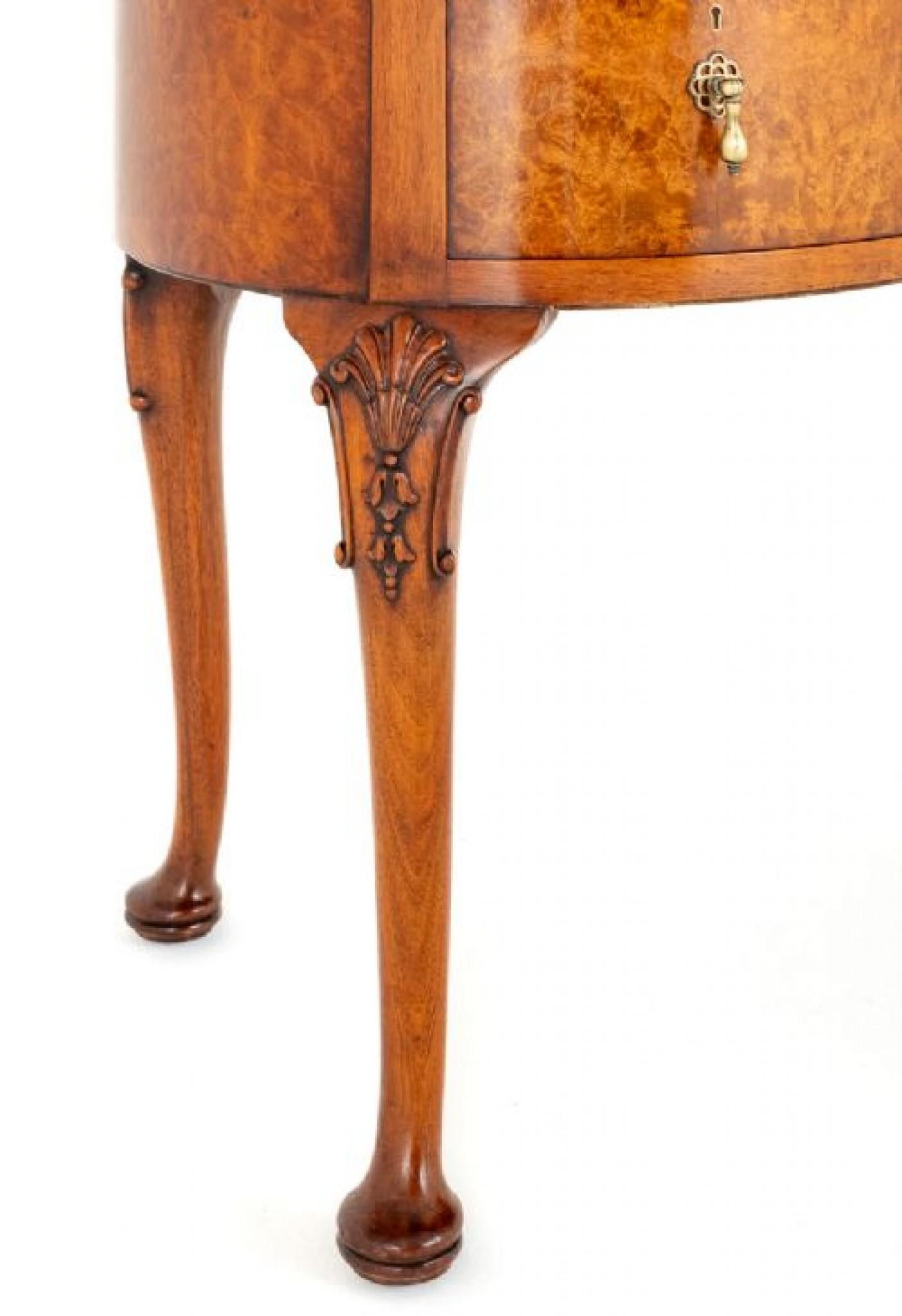 Queen Anne Dressing Table Desk Walnut 3