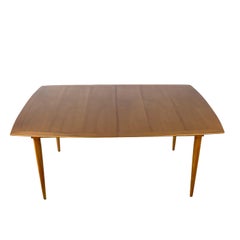 Queen Anne Mahogany Oval Extension Dining Table by Hickory Chair Company