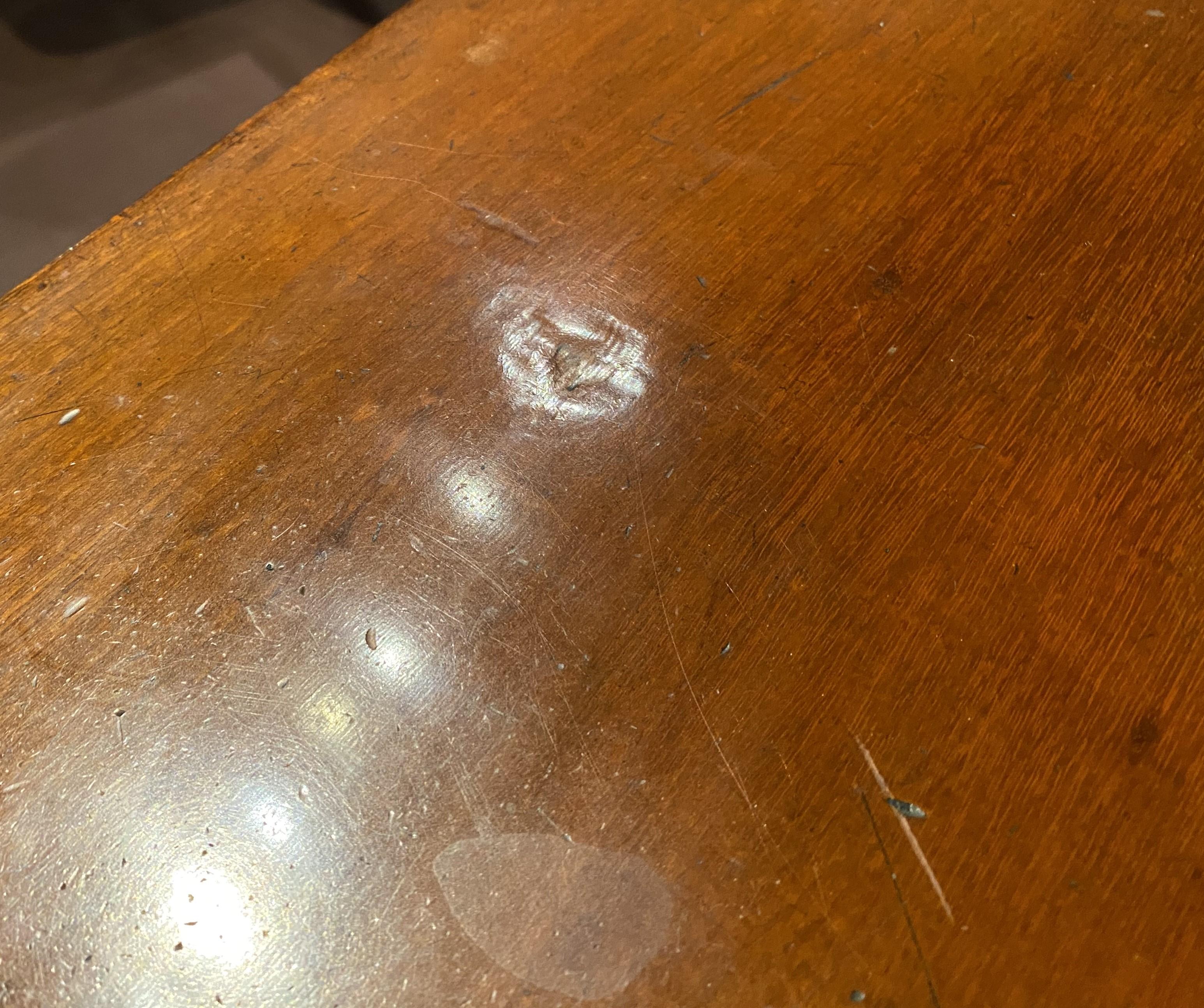 Queen Anne Mahogany Shell Carved Card Table circa 1760 4