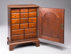 Queen Anne Mahogany Spice Box