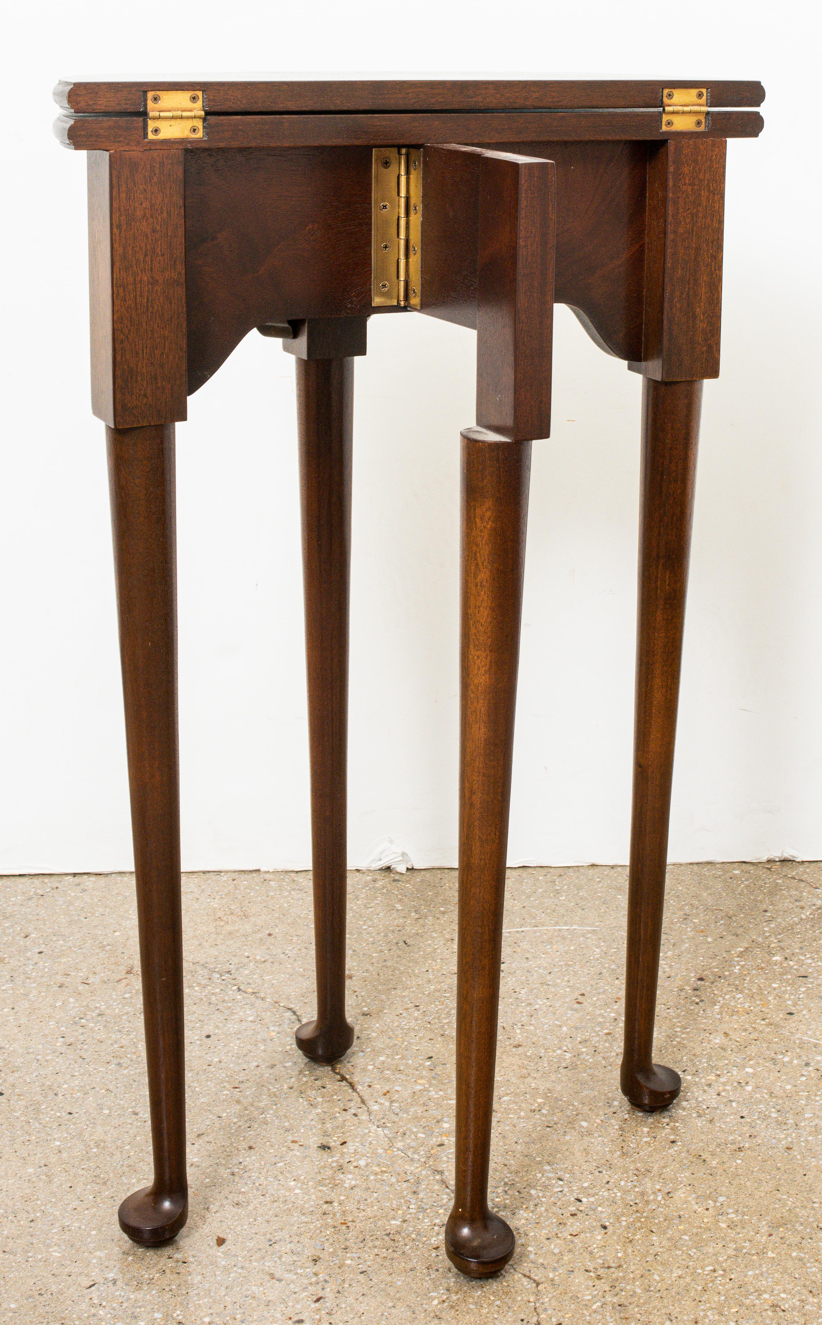 Queen Anne Manner Fold-Out Side Table 1