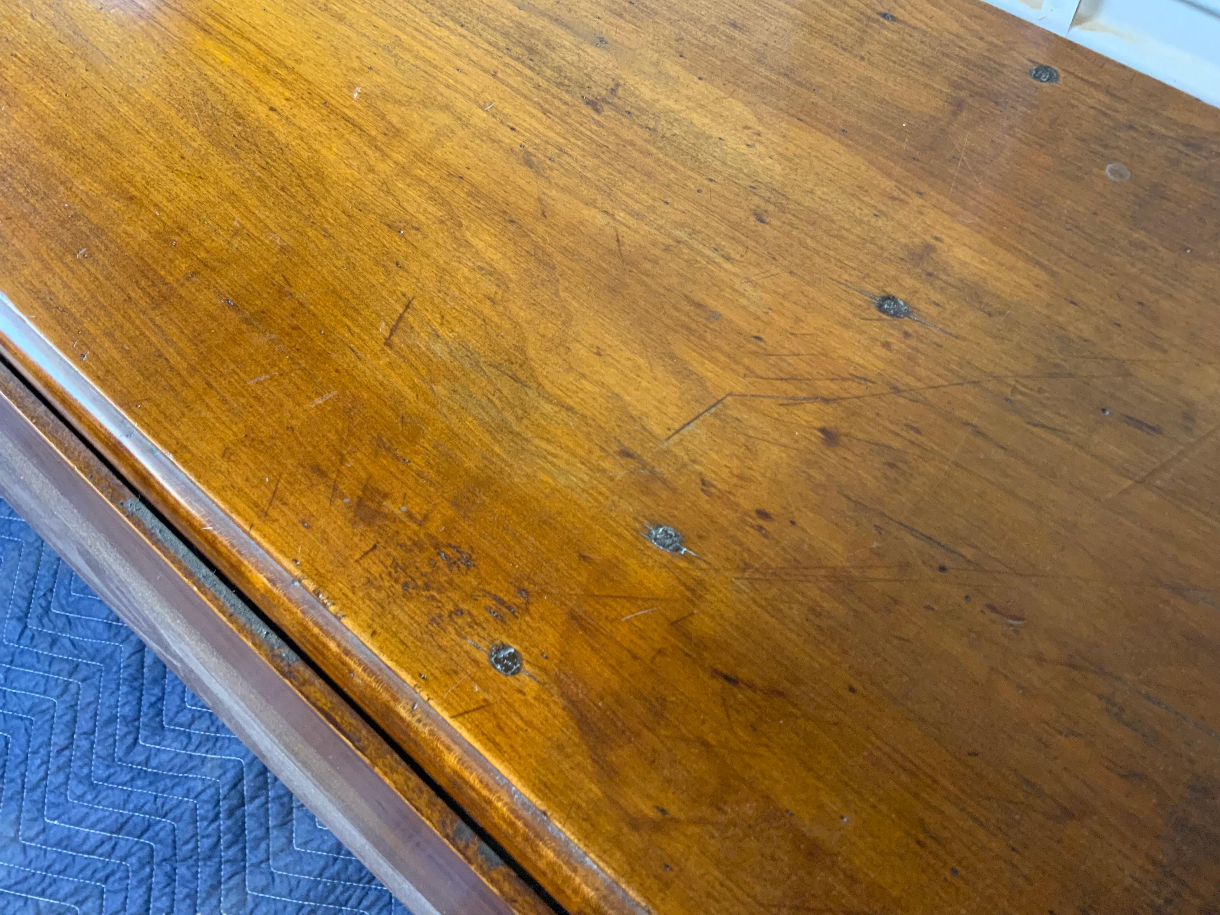 Queen Anne Maple Drop Leaf Table For Sale 8