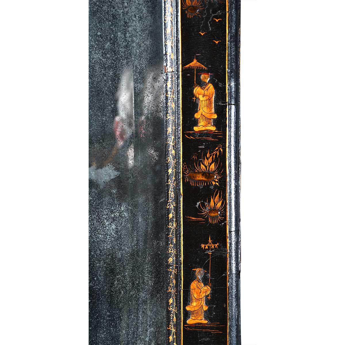 Queen Anne Periode Chinoiserie Spiegel (18. Jahrhundert) im Angebot