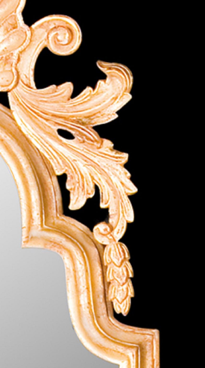 Dorato Specchio Queen Anne Pier in vendita