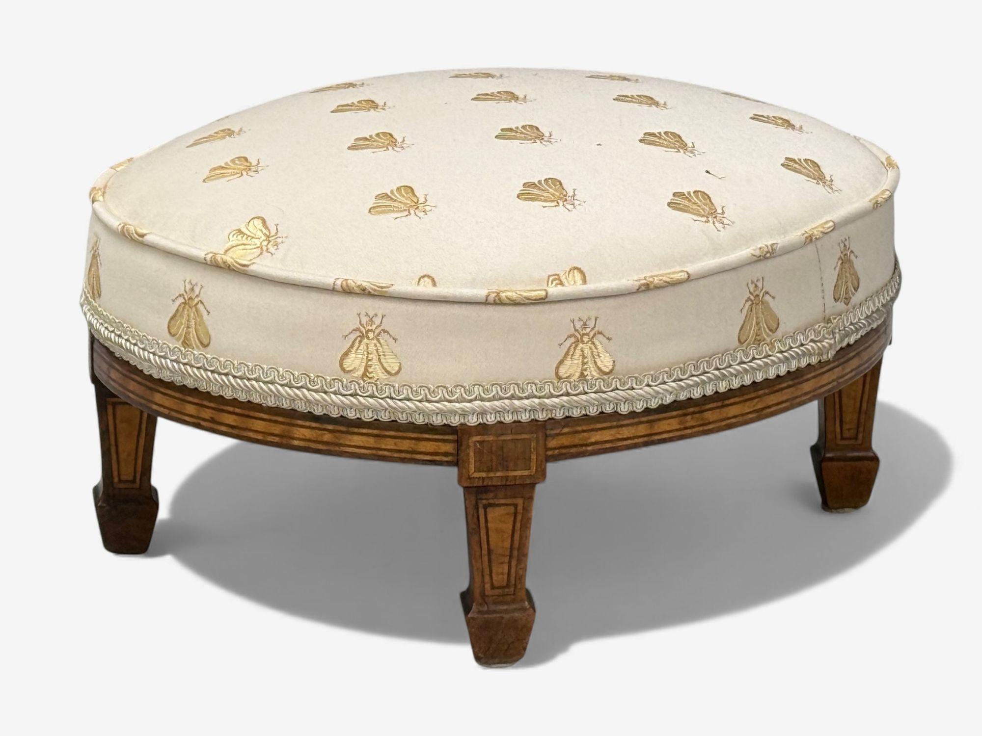 Queen Anne, Scalamandre, Mogano, Sedia a dondolo, Inghilterra, XIX secolo. in vendita 5