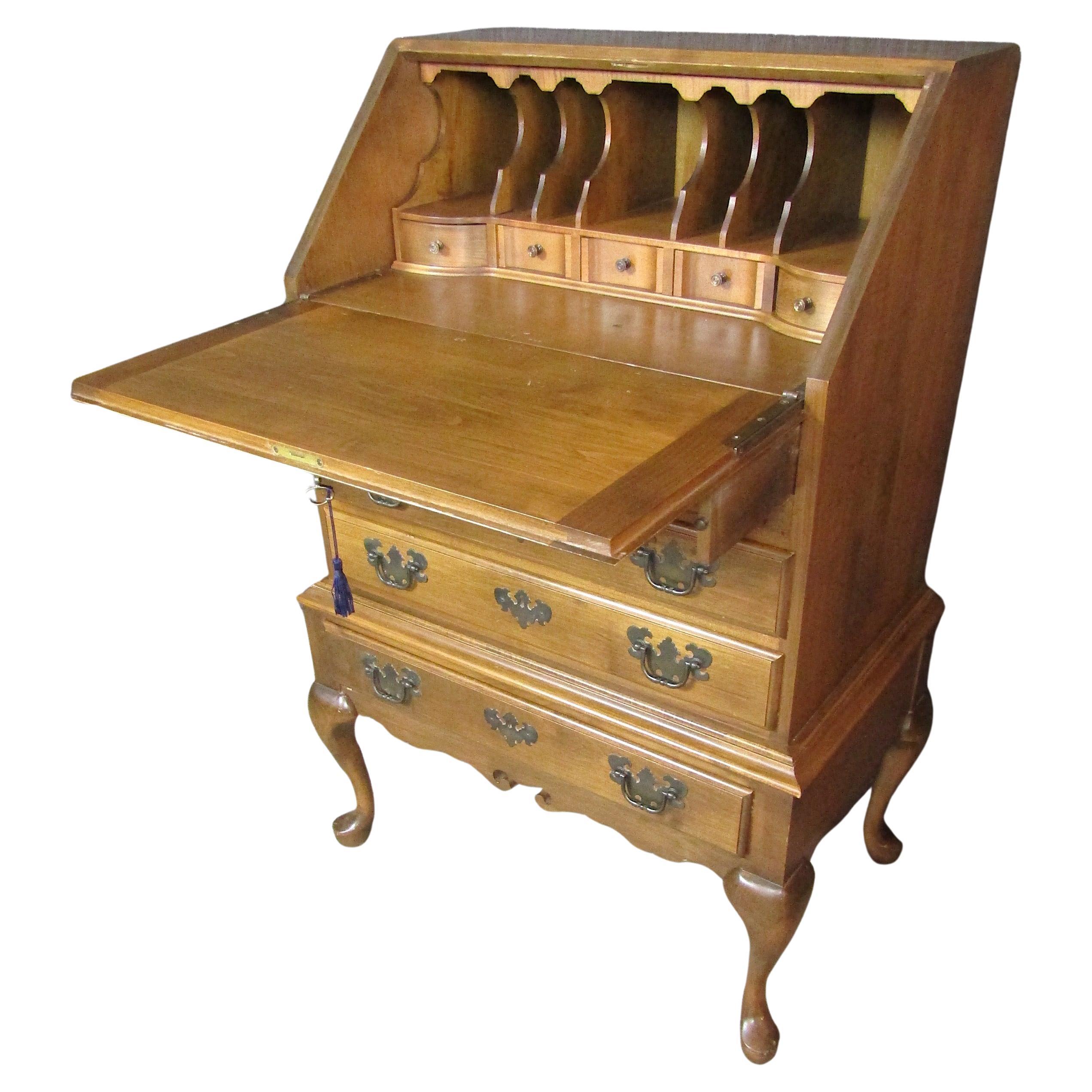 Queen Anne Secretary Desk For Sale