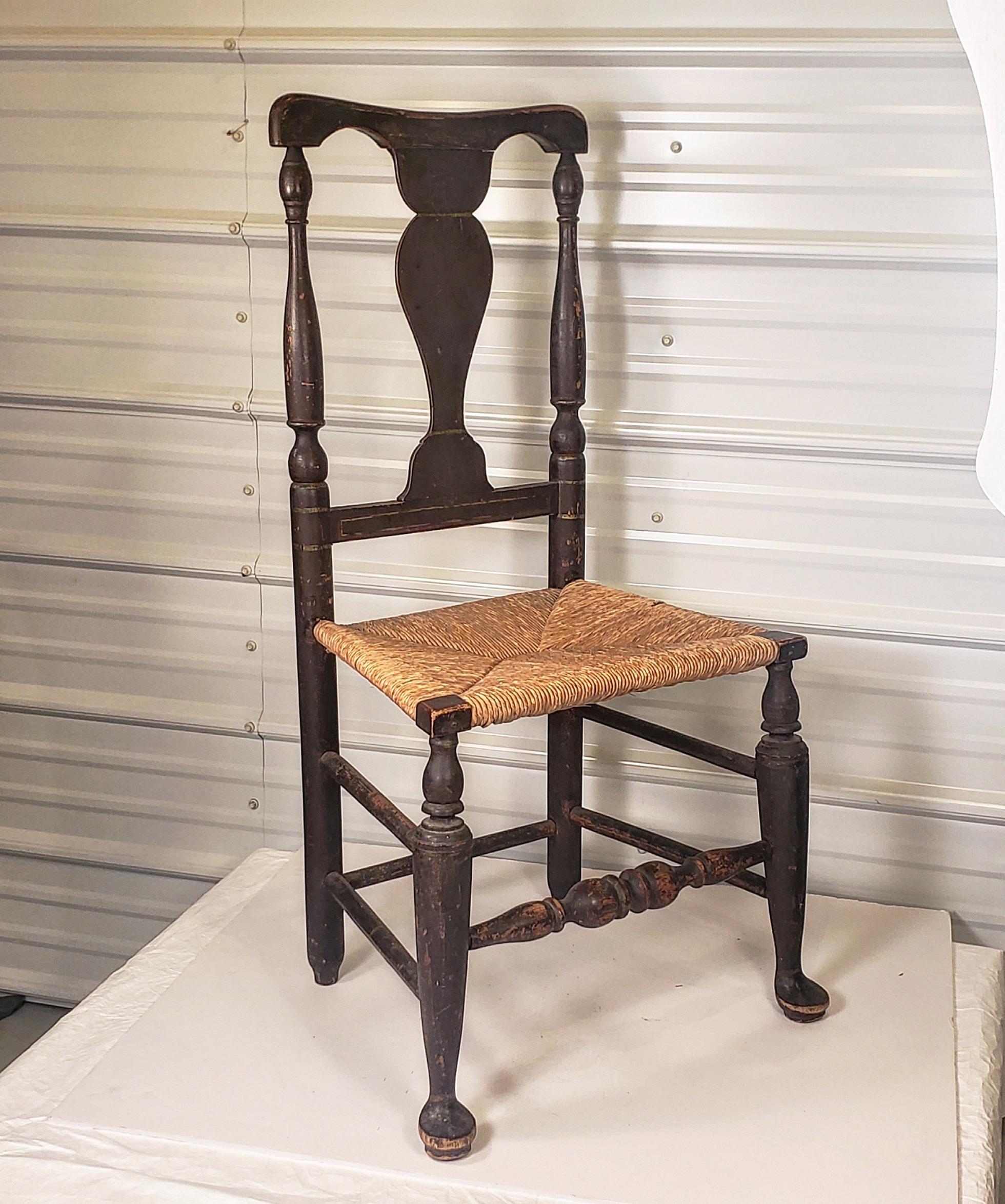 Queen Anne Side Chair, New York State, circa 1750 For Sale 5