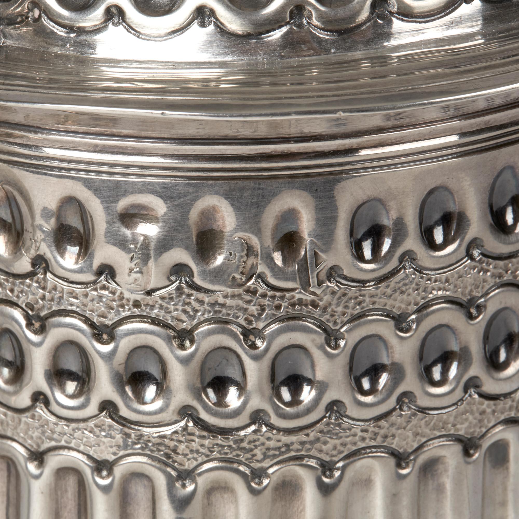 English Queen Anne Silver Tankard with Scottish Blane Crest London, 1706 For Sale