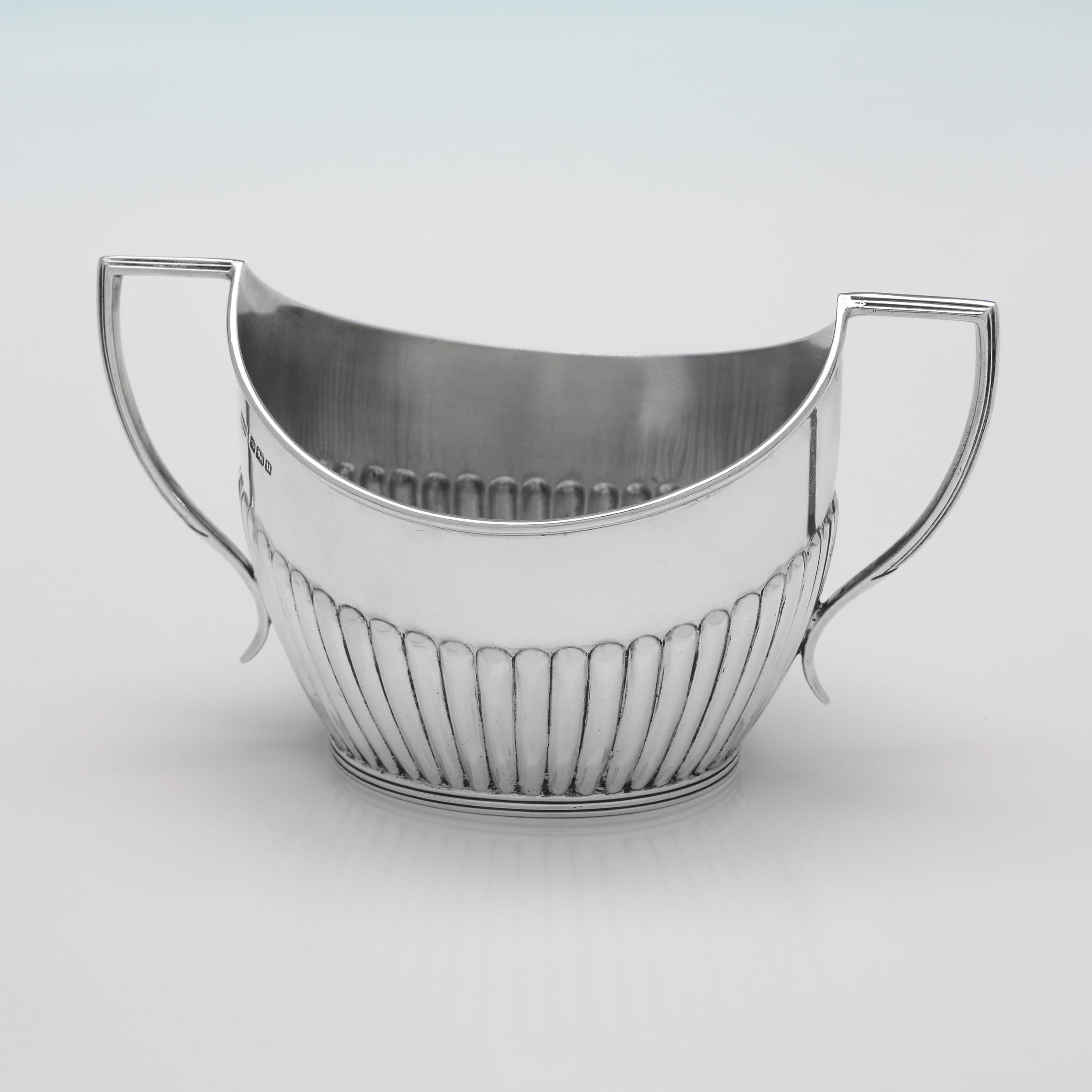 Queen Anne Sterling Silver Tea Set by Mappin and Webb, Sheffield, 1911 ...