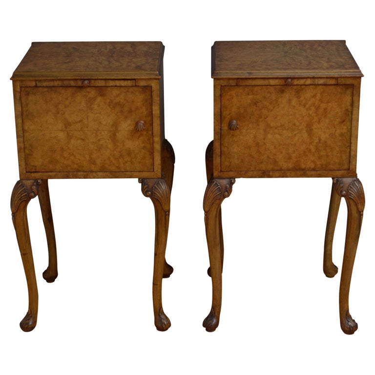 Queen Anne Style Bedside For Sale at 1stDibs queen anne