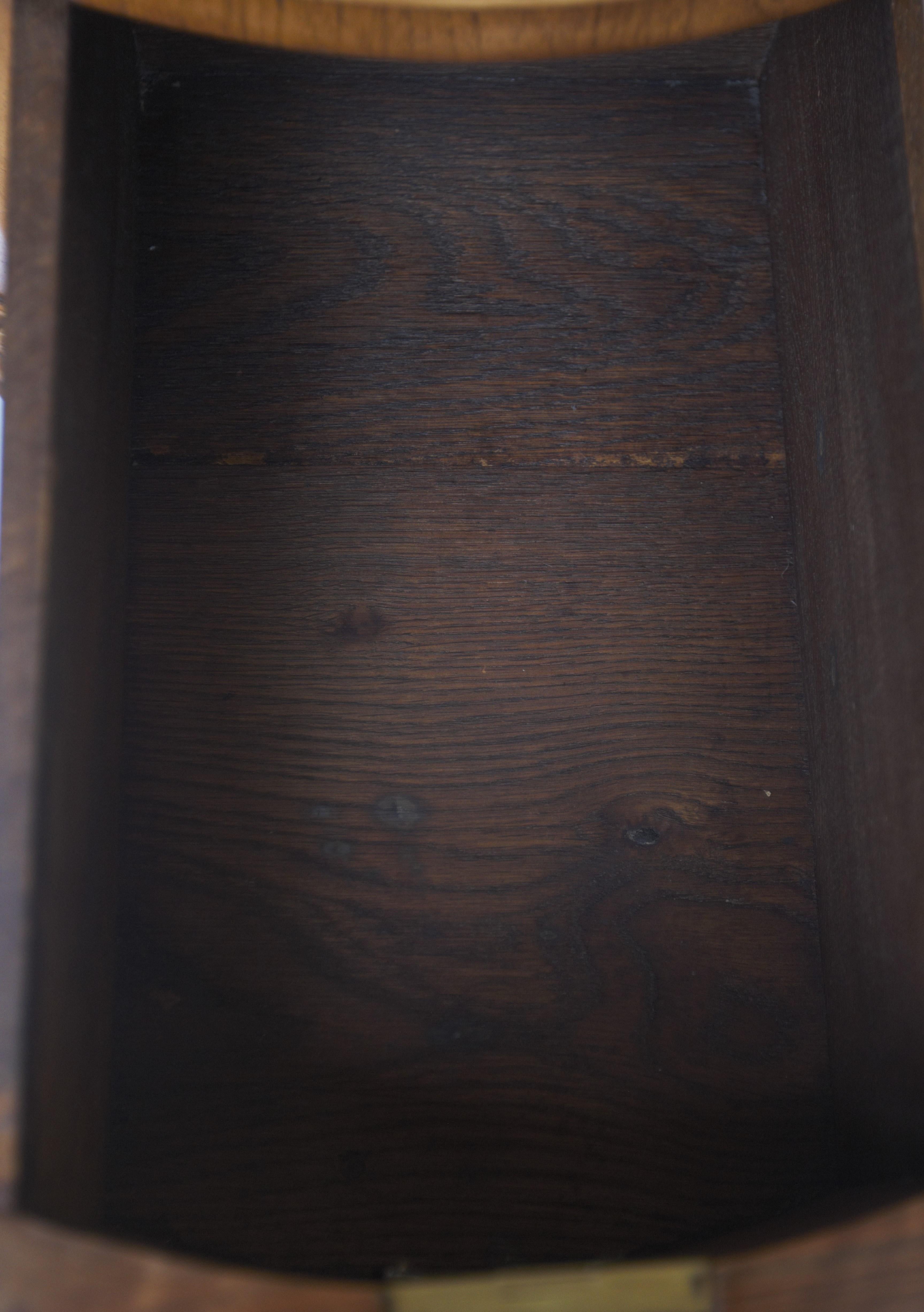 Polished Queen Anne style Burr Walnut Dressing Table circa 1930s