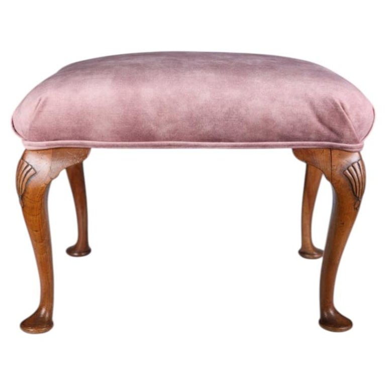 pink velvet stool for dressing table Pink Velvet Dressing Table Stool - Fiorella