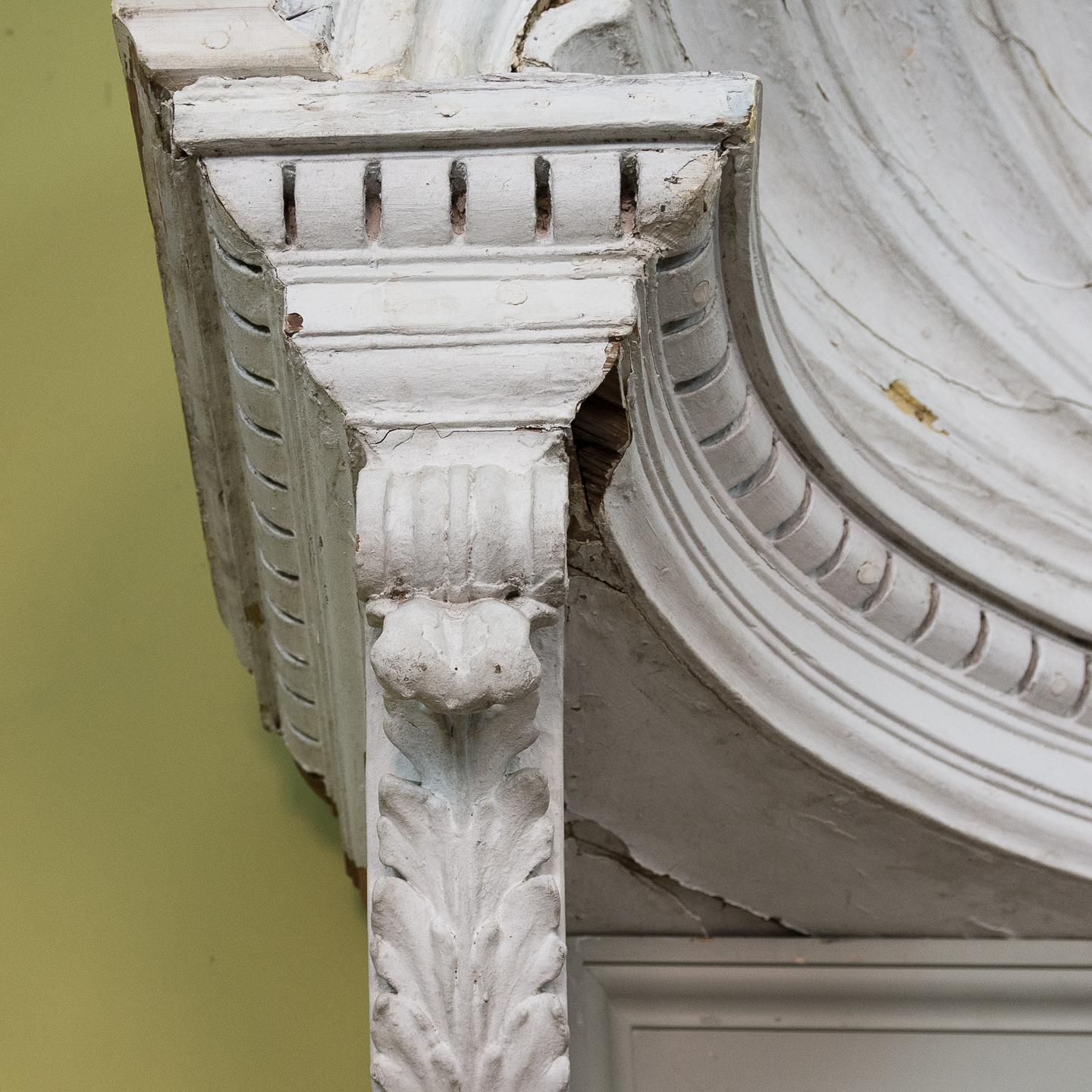 Queen Anne Style Door Hood 4