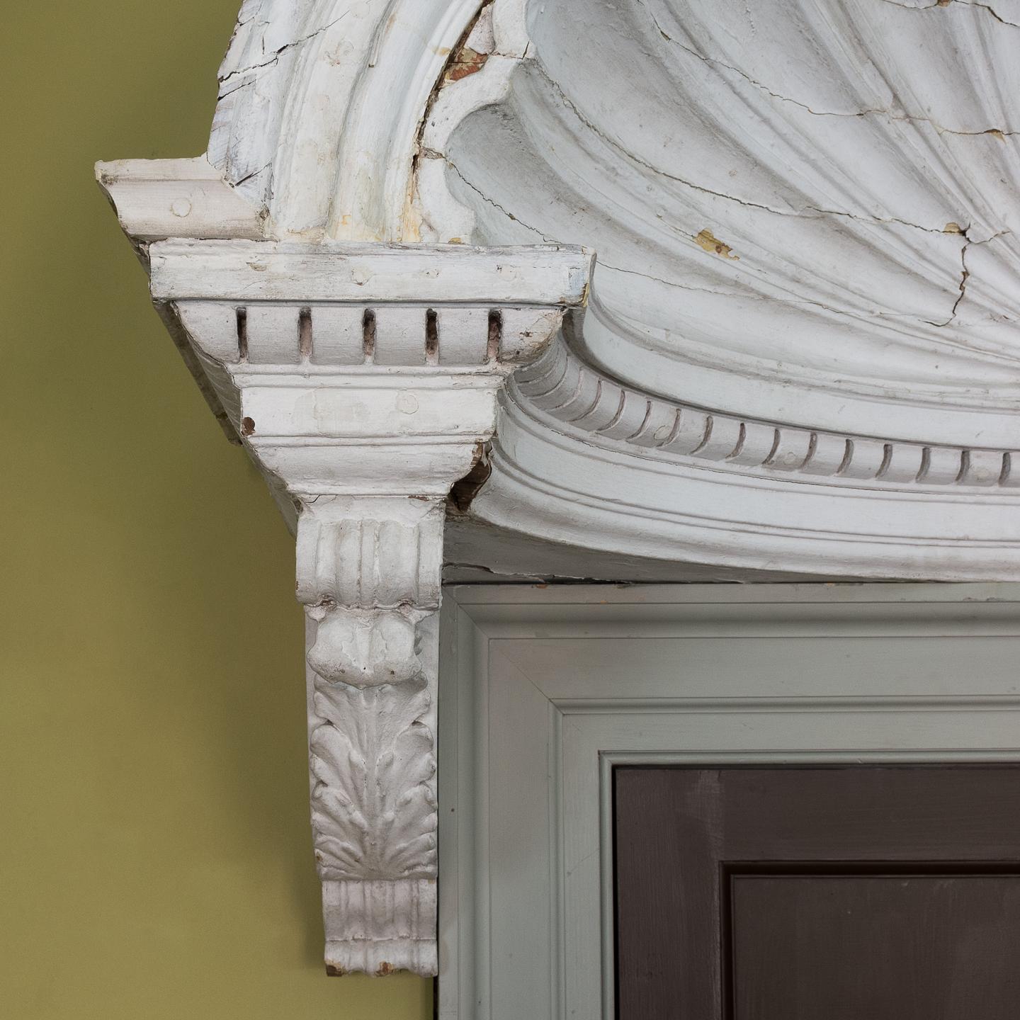 Queen Anne Style Door Hood 5