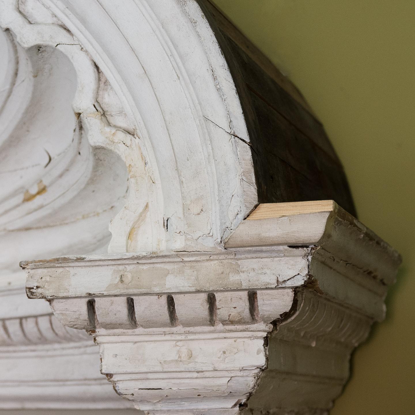 Queen Anne Style Door Hood 12