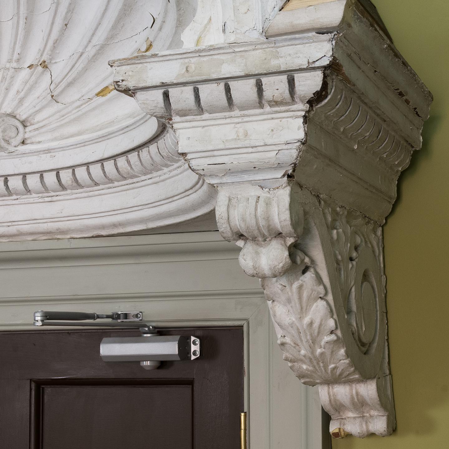 Queen Anne Style Door Hood 13