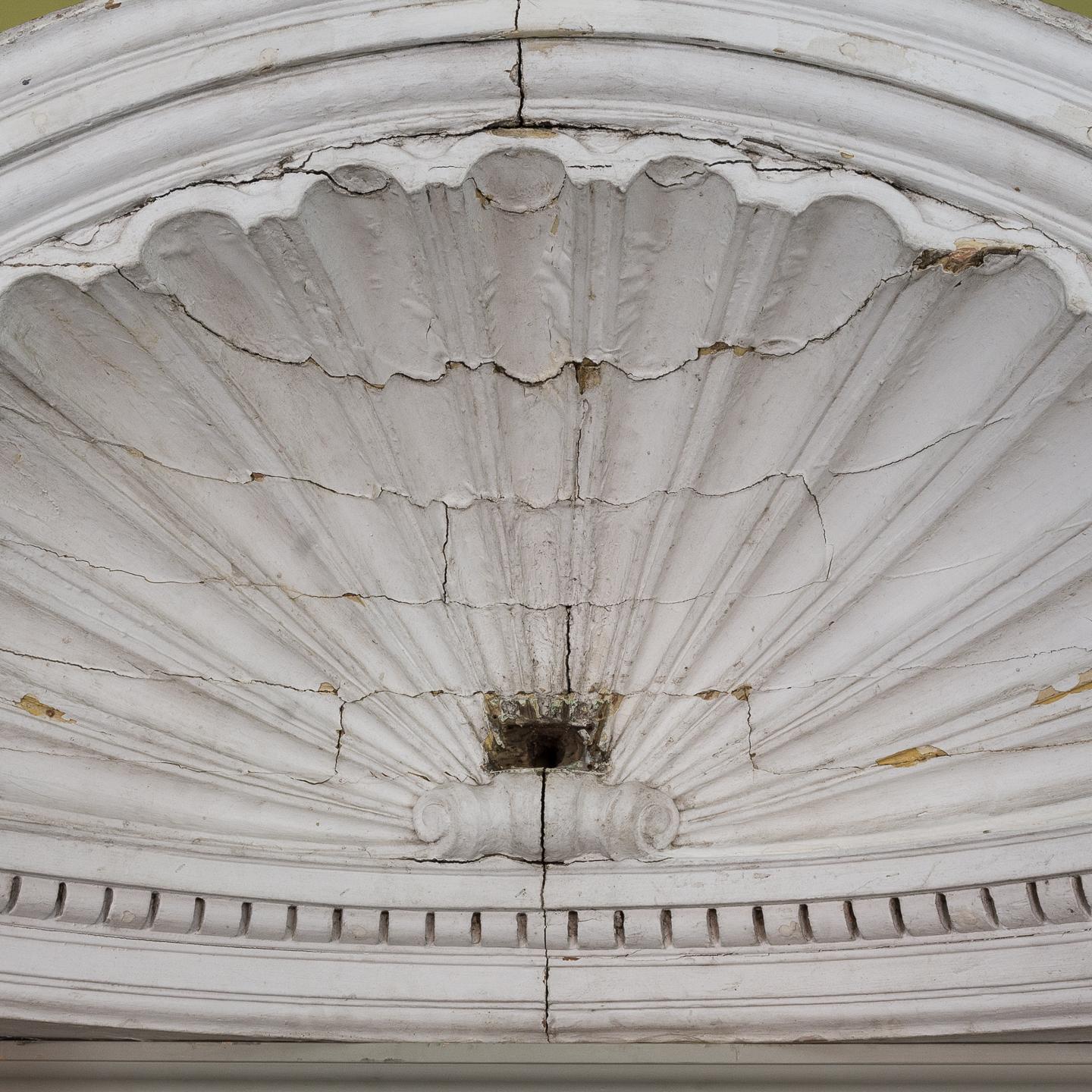 Queen Anne Style Door Hood In Fair Condition In London, GB