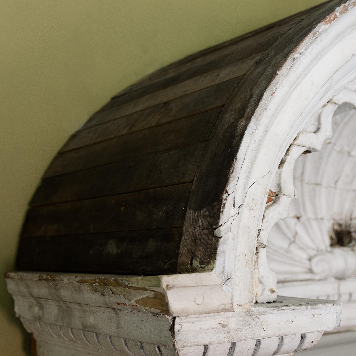 Queen Anne Style Door Hood 1