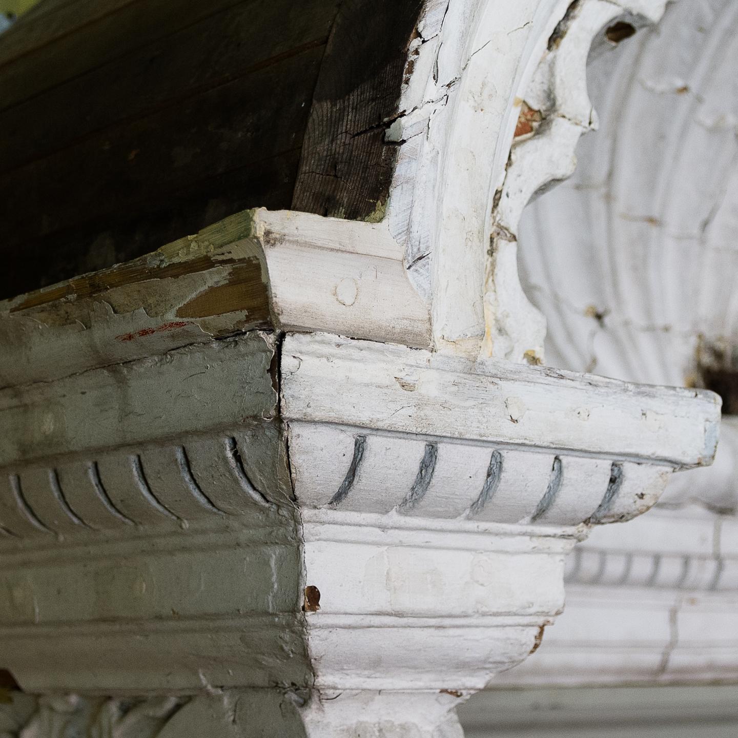 Queen Anne Style Door Hood 2