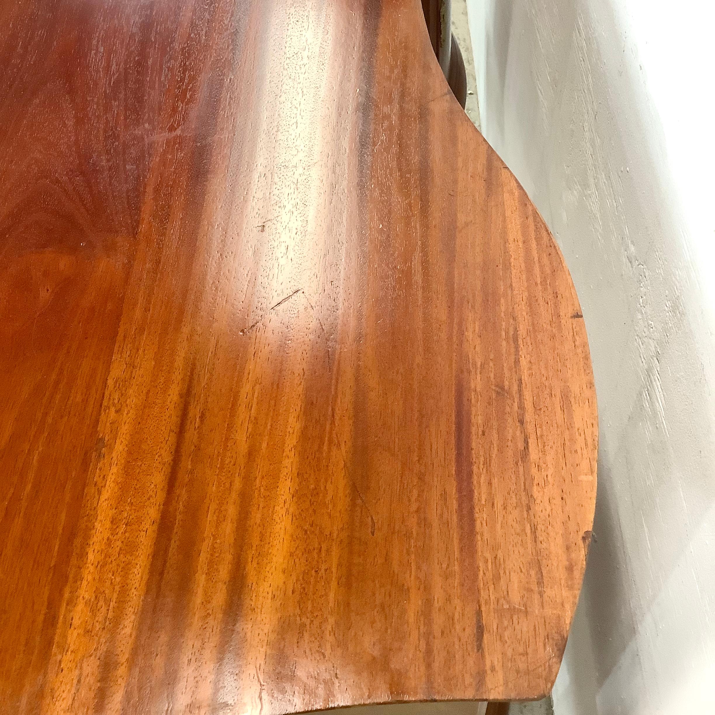 Queen Anne Style Mahogany Partners Desk in vendita 3
