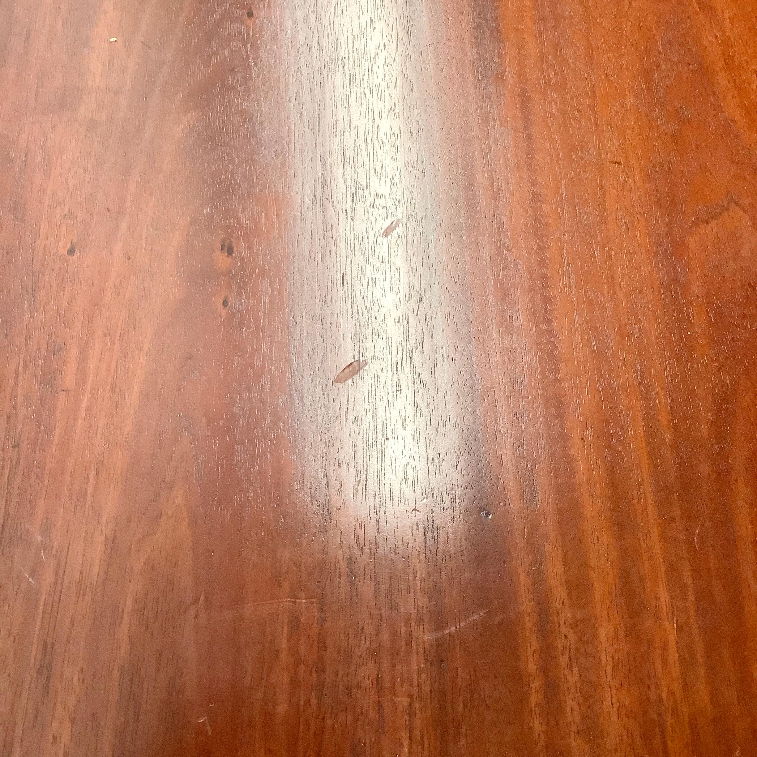 Queen Anne Style Mahogany Partners Desk in vendita 4