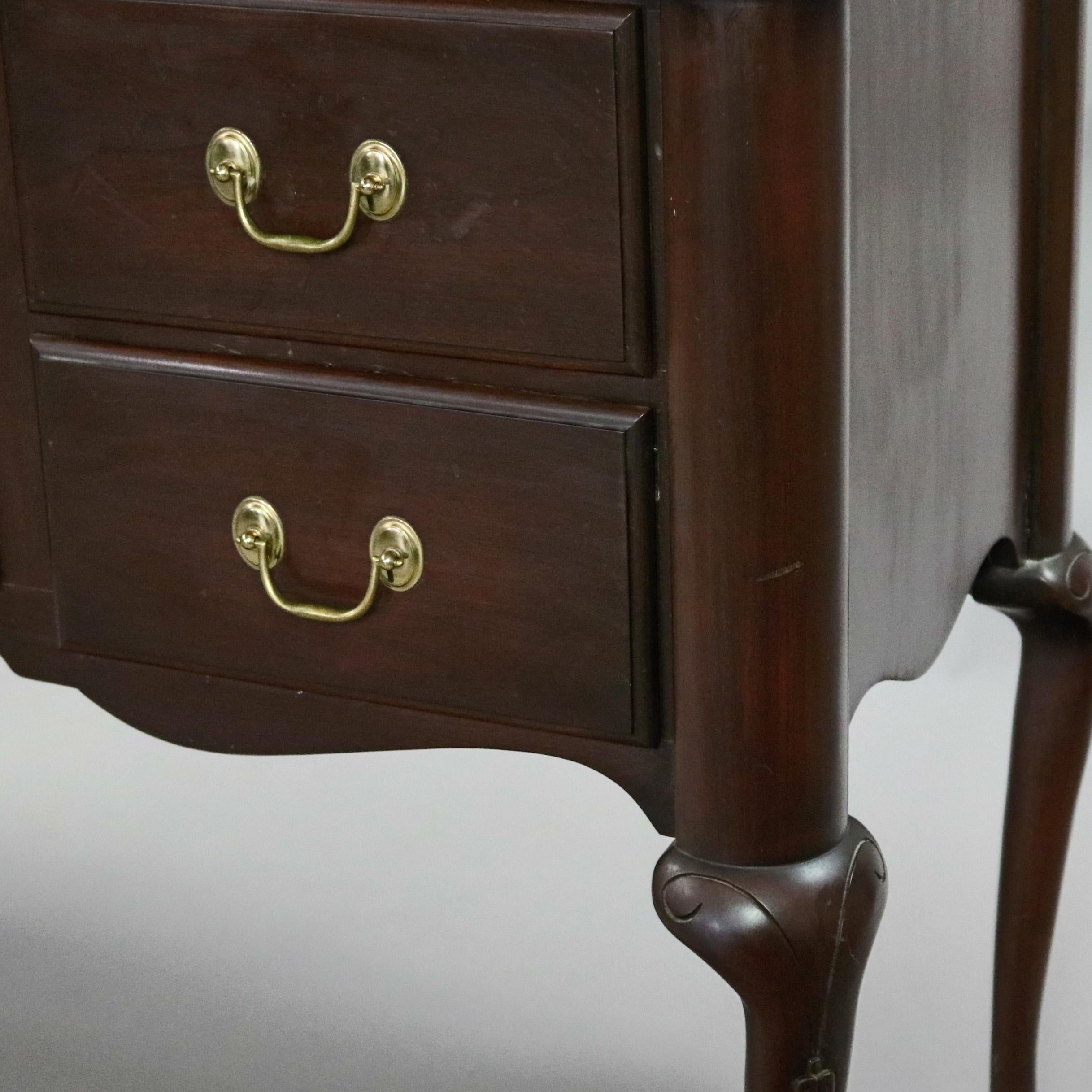 Queen Anne Style Mahogany Sideboard by Drexel, 20th Century 5