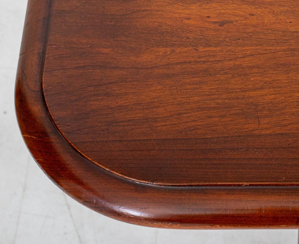Hardwood Queen Anne Style Metamorphic Table Desk For Sale