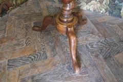 Queen Anne style oyster tripod table