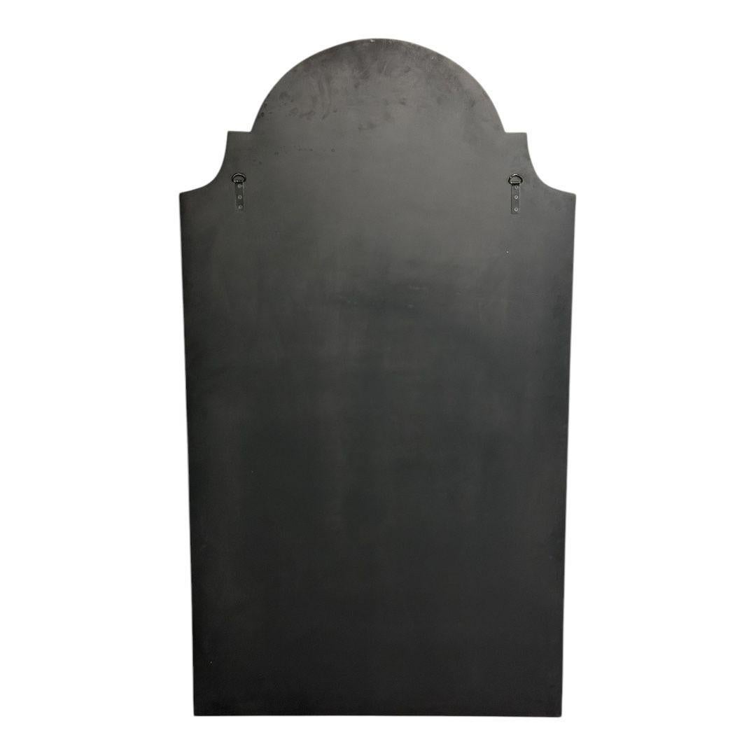 Queen Anne Style, Venetian Wall Mirrors, Antiqued Beveled Glass, Dome Top For Sale 8