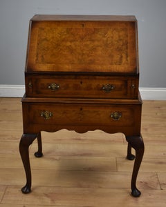 Queen Anne Style Walnut Bureau