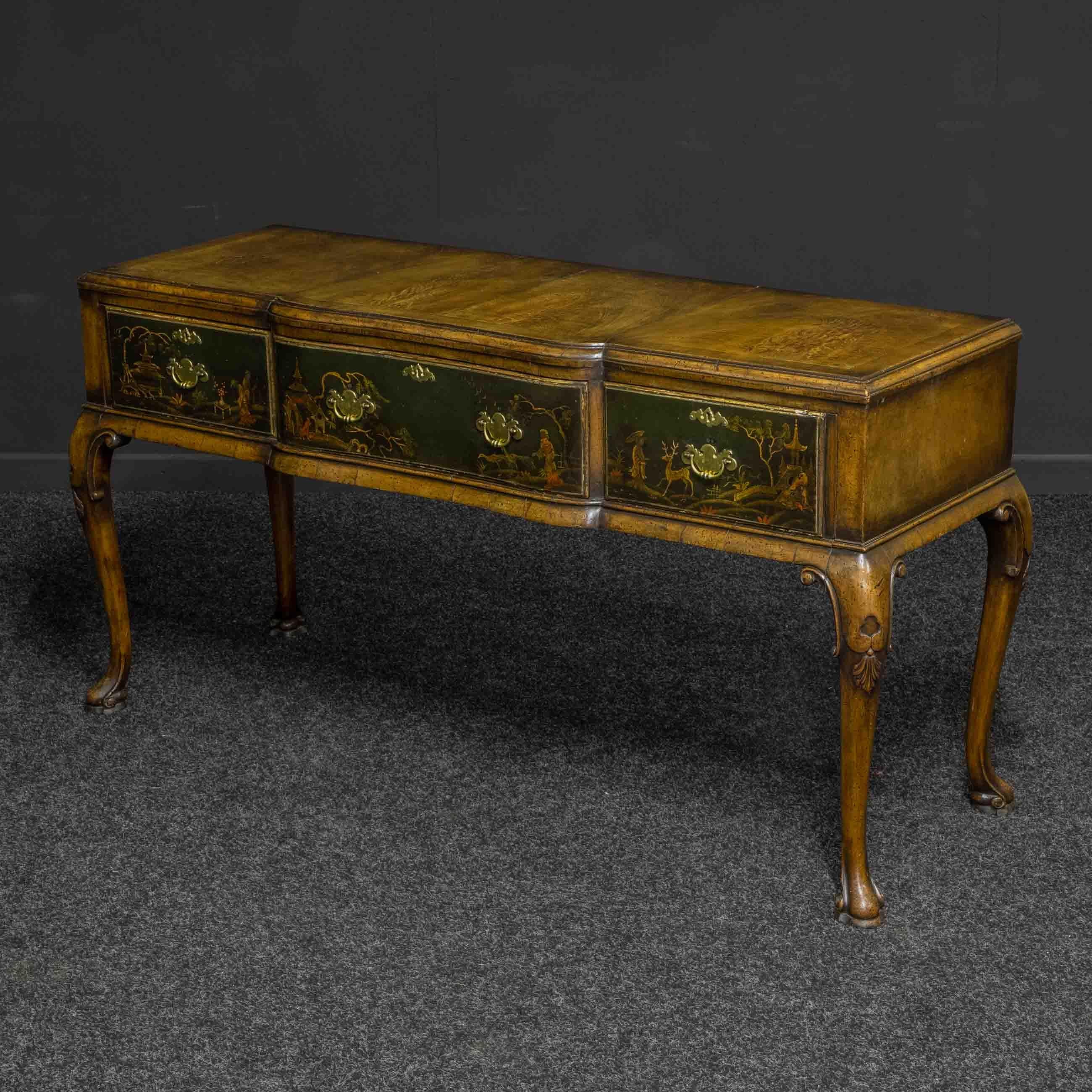 19th Century Queen Anne Style Walnut Dresser
