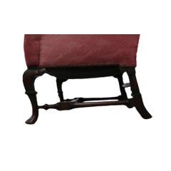 Queen Anne Wing Back Chair