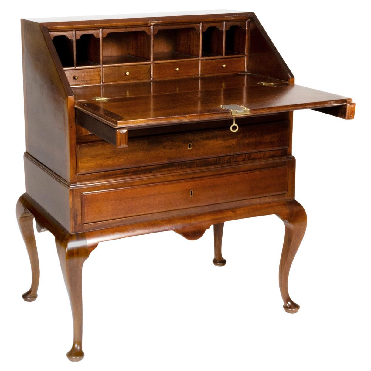 Queen Anne Style Writing Desk, 20th Century