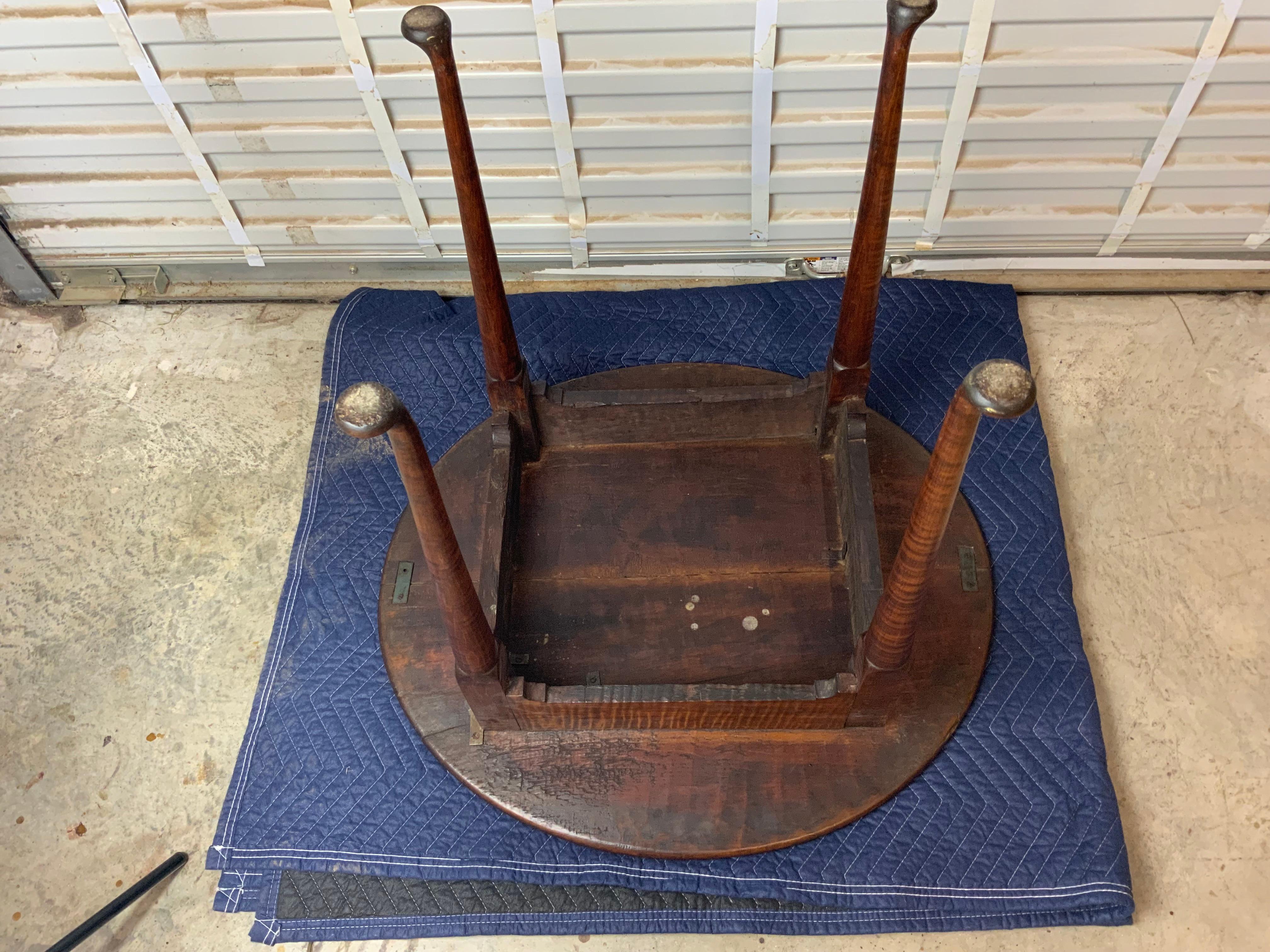 Érable Table de taverne Queen Anne en vente