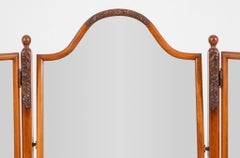 Queen Anne Triple Mirror, Dressing Mirrors