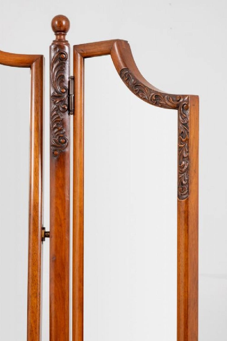 Queen Anne Triple Mirror, Dressing Mirrors For Sale at 1stDibs